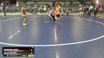 70 lbs Finals (2 Team) - Blake Halsted, Iron Rams Wrestling Club vs Anderson Jones, West Des Moines Wrestling Club