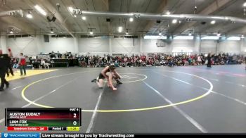 144 lbs Quarterfinal - Liam Fox, Cheyenne East vs Auston Eudaly, Arvada West