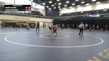 157 lbs Semifinal - Chris Guerrero, Victor Valley College vs Grant Eklund, Cuesta College
