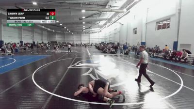 174 lbs Quarterfinal - Caidyn Leaf, Albright College vs Gavin Fehr, Elizabethtown