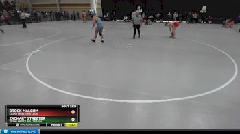 165 lbs Cons. Round 5 - Zachary Streeter, Viking Wrestling Club (IA) vs Brock Malcom, Cozad Wrestling Club