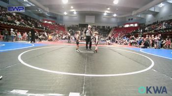 55 lbs Rr Rnd 1 - Hunter Stanton, Skiatook Youth Wrestling vs Beau Hughes, Verdigris Youth Wrestling