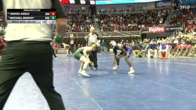 3A-132 lbs 7th Place Match - Jashua Anglo, Johnston vs Mitchell Murphy, Dubuque Hempstead