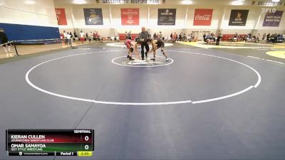 145 lbs Semifinal - Kieran Cullen, Journeymen Wrestling Club vs Omar Samayoa, Izzy Style Wrestling