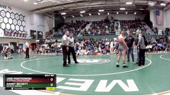 144 lbs 1st Place Match - Jake Piontkowski, Olentangy (Lewis Center) vs Danny Beckett, Buckeye (Medina)