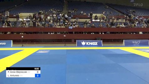 Paeton Anne Olejniczak vs Larissa Antunes 2024 Pan IBJJF Jiu-Jitsu No-Gi Championship
