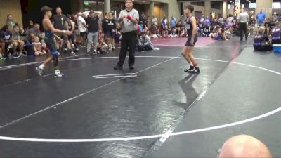 95 lbs Round 2 (6 Team) - Matthew Waters, Powerhouse vs Elijah Merritt, RWA