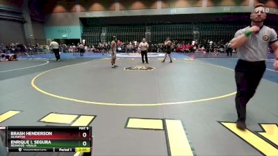 215 lbs Quarterfinal - Brash Henderson, Silverton vs Enrique I. Segura, Redwood -Visalia