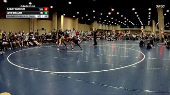 120 lbs 2nd Wrestleback (32 Team) - Luke Mealer, Team Mat Clash vs Bobby Rutkoff, Team Rich Habits White