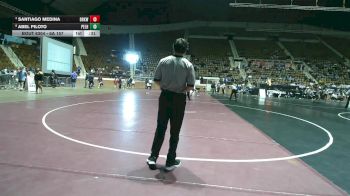 6A 157 lbs Cons. Round 4 - Abel Piloto, Pelham vs Santiago Medina, Brookwood Jr-Sr