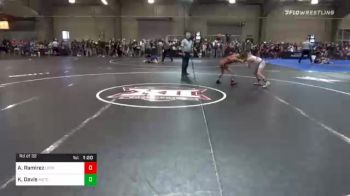73 lbs Prelims - Aaron Ramirez, Lockjaw WC vs Kael Davis, M2Tc