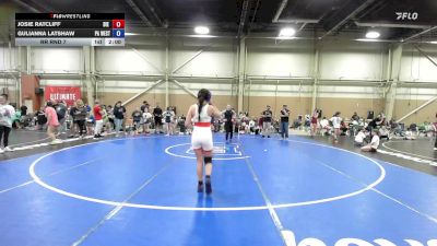 48 kg Rr Rnd 7 - Josie Ratcliff, Die Hard - GK8E vs Gulianna Latshaw, PA West 1 - GK8E
