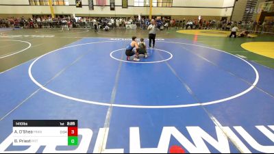 141D lbs Rr Rnd 3 - Aidan O'Shea, Franklin&Marshall vs Briar Priest, Pitt