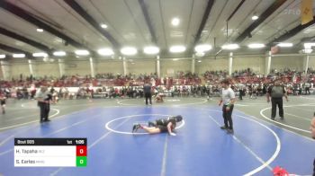 116 lbs Rr Rnd 1 - Hailey Tapaha, Rez WC vs Scarlett Earles, Mingus Mountain Wrestling