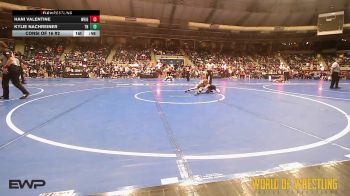55 lbs Consi Of 16 #2 - Hani Valentine, Weigh In Club vs Kylie Nachreiner, Team Nazar