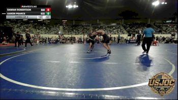 285 lbs Consi Of 4 - Damian Robertson, Madill Takedown vs Aaron Pearce, Husky Wrestling Club