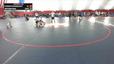 107-112 lbs Round 3 - Matthew Bosl, Long Prairie Grey Eagle Browerville Wolves vs Connor Woosencraft, Pulaski