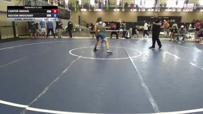 157 lbs Cons. Round 3 - Carter Smook, Iowa vs Kolton Brockert, Iowa