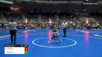 73 lbs Quarterfinal - Braden Johnson, PINnacle vs Taiyo Gemme, Marcaurele
