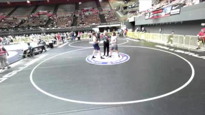 285 lbs Semis - Dominic Porter vs Ezra Cremo, Vacaville High School Wrestling