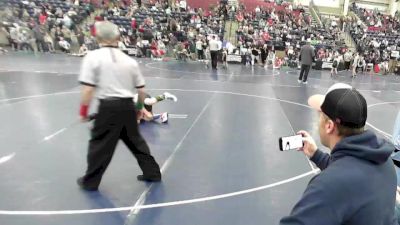 87 lbs Cons. Round 1 - Gavin James Dunton, Murray vs Maximus Wilde, Saratoga Springs