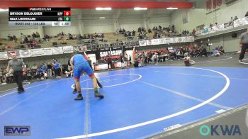 126 lbs Final - Bryson Delousier, KIPP TULSA vs Max Linthicum, Sallisaw Takedown Club