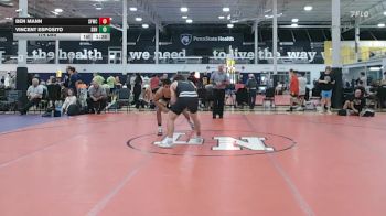 174 lbs Rr Rnd 3 - Ben Mann, Sly Fox WC - HSC vs Vincent Esposito, Southern Regional - HSC