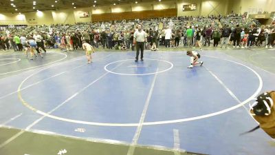 65 lbs Quarterfinal - Brysen Conn, Illinois Valley YW vs Waylon Wines, Ruby Mountain WC