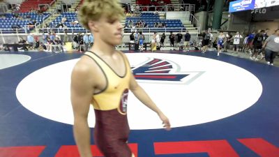 150 lbs Rnd Of 64 - Cooper Rowe, MN vs Preston Benz, ND