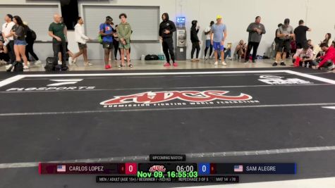 Carlos Lopez vs Sam Alegre 2024 ADCC Miami Open