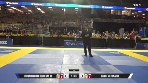 Daniel Melo Nahid vs Leonard Lionel Kornegay Jr 2025 Pan Kids Jiu-Jitsu IBJJF Championship