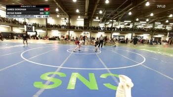 126Blue lbs Rr Rnd 2 - James Sorohan, Garden City vs Zeyad Rabie, Shenendehowa
