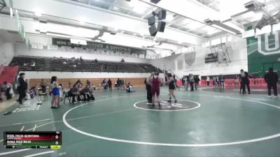 155 lbs Cons. Round 2 - Dana Diaz Rojo, Cathedral City vs Itzel Felix-Quintana, Indian Springs