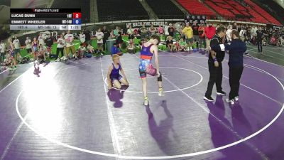 101 lbs Lucas Dunn, 14U Renegade Team vs Emmett Wheeler, Montana 14U Boys