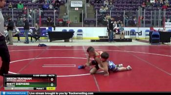 64/70 Round 1 - Rhett Shepherd, Towanda vs Nikkoh Traynham, 5th Round Wrestling