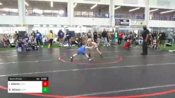 Semifinal - Isa Adams, Wheeling W.C. vs Blaise Wilson, Warrior Ridge