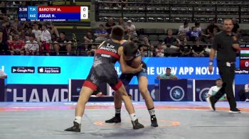 55 kg 1/2 Final - Makhdi Barotov, Tajikistan vs Nurali Askar, Kazakhstan