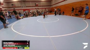 175 lbs Round 6 (8 Team) - Mark Gallegos, Panhandle Regional Training Center vs Kevin Farrell, Marauder Wrestling Club