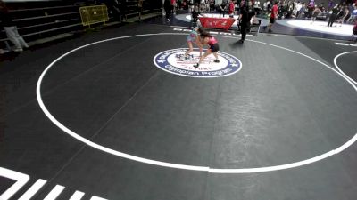 105 lbs 3rd Place Match - Abigail Marquez, Surfside X Wrestling vs Ellie Hernandez, Wright Wrestling Academy