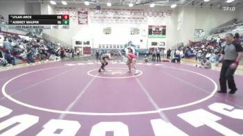 170 lbs 3rd Place Match - Aubrey Maupin, Vale vs Lylah Arce, Parma