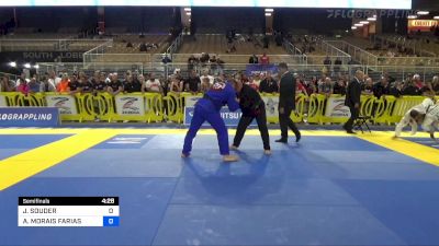 JOSH SOUDER vs ADEMIR MORAIS FARIAS 2022 Pan Jiu Jitsu IBJJF Championship