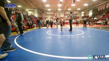 49 lbs Consolation - Knox Buzzard, Grove Takedown Club vs Lainey Davie, Salina Wrestling Club