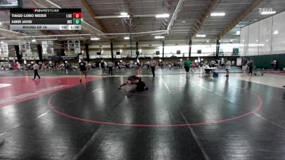 144 lbs Round Of 16 - Tiago Lobo Meier, Legend Wrestling Club vs Amir Javid, Integrity Wrestling Club