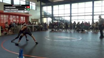 125 lbs Cons. Semi - Israel Zamarron, Trojan Warrior Elite vs Caleb Alcorn, DC Elite
