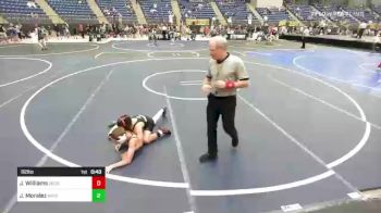 82 lbs Consolation - Jacob Williams, Becker Bulldogs vs Jaxon (TC) Moralez, NM Gold