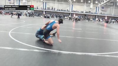 174 lbs Consi Of 32 #2 - Michael Fuccilli, F&m vs Jack Weldon, Millersville - UnAttached