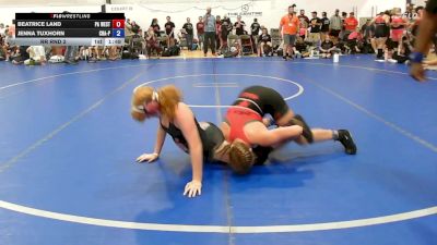 71 lbs Rr Rnd 2 - Beatrice Land, PA West White - W vs Jenna Tuxhorn, Charlies Angels- W