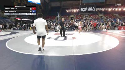 132 lbs Cons. Rd Of 64 - Benjamin DeForest, ND vs Cooper Hinz, IA