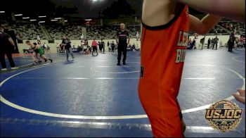52 lbs Consi Of 8 #2 - Denton Brown, Lexington Wrestling Club vs Connor Peters, Collinsville Cardinal Youth Wrestling