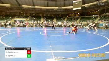 100 lbs Consi Of 16 #1 - Cameron Madderra, Nixa Youth Wrestling vs ROY BARAK, Bishop McCort